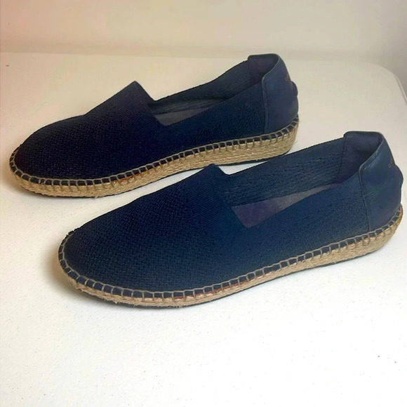 Cole Haan Women Navy Cloudfeel Stitchlite Espadrille Loafer 10.5 - Picture 2 of 7